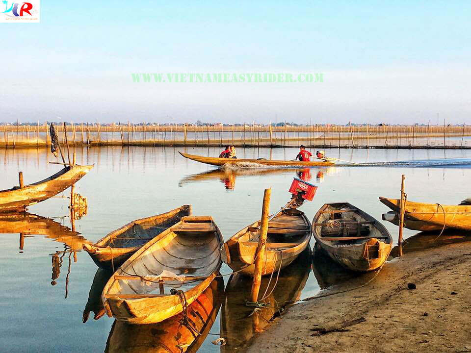 Tam Giang Lagoon in Hue Vietnam