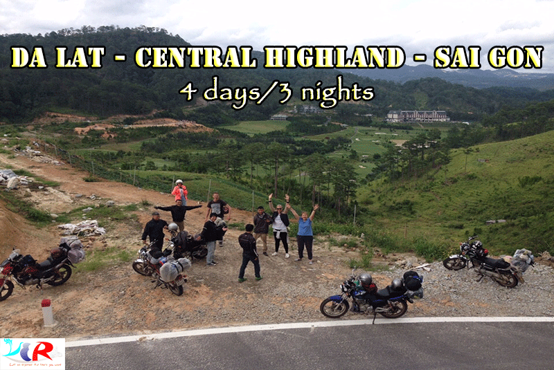 Easy Rider Dalat to Sai Gon through Central Highland in 4 days